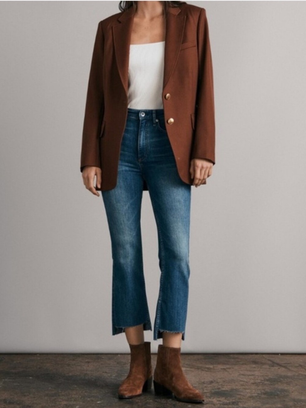 Rag & Bone Casey High Rise Ankle Flare Jeans